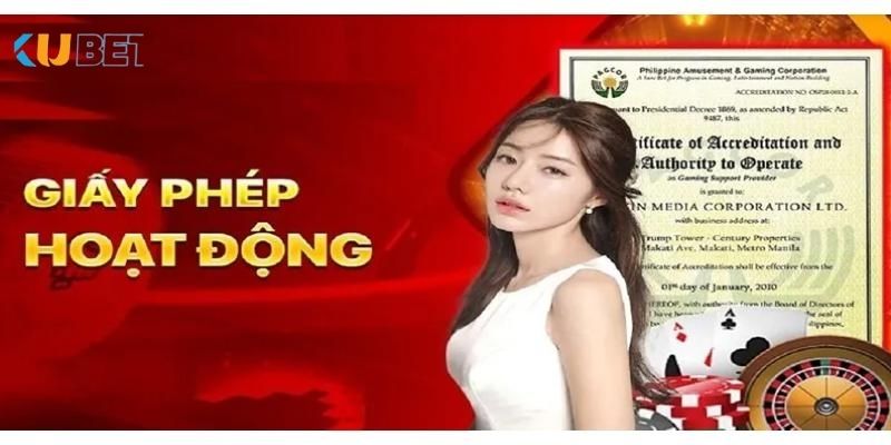 Giấy phép hoạt động KUBET và cơ sở pháp lý